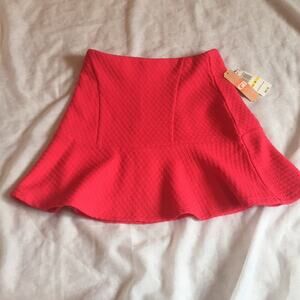 GB Gianni Bini NWT pink fit and flare skirt, med